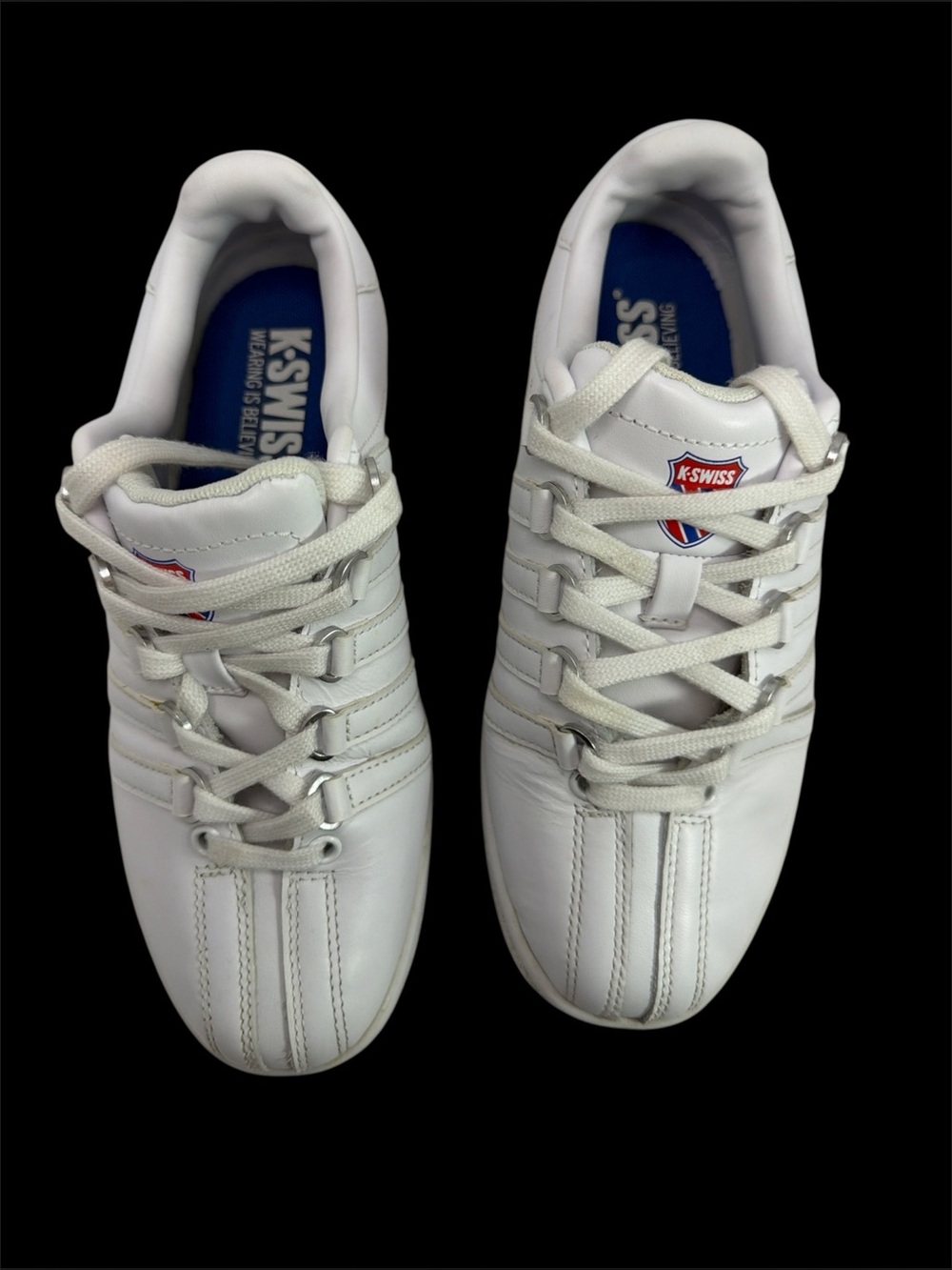 K-Swiss Classic White Leather women’s Sneaker